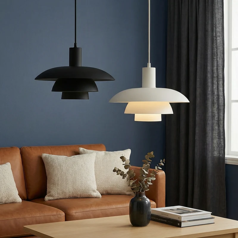 LumaNord Minimalist LED Pendant Light Fixture Euroselle
