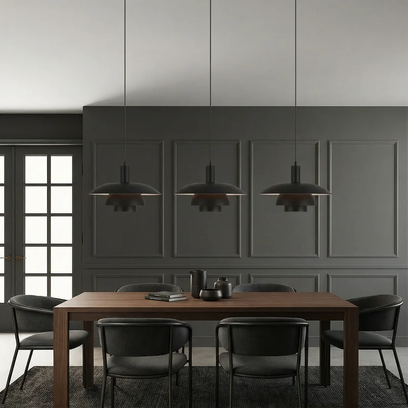 LumaNord Minimalist LED Pendant Light Fixture Euroselle