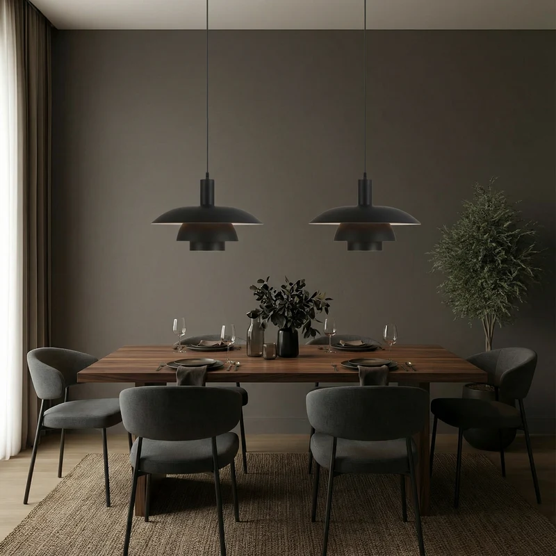 LumaNord Minimalist LED Pendant Light Fixture Euroselle