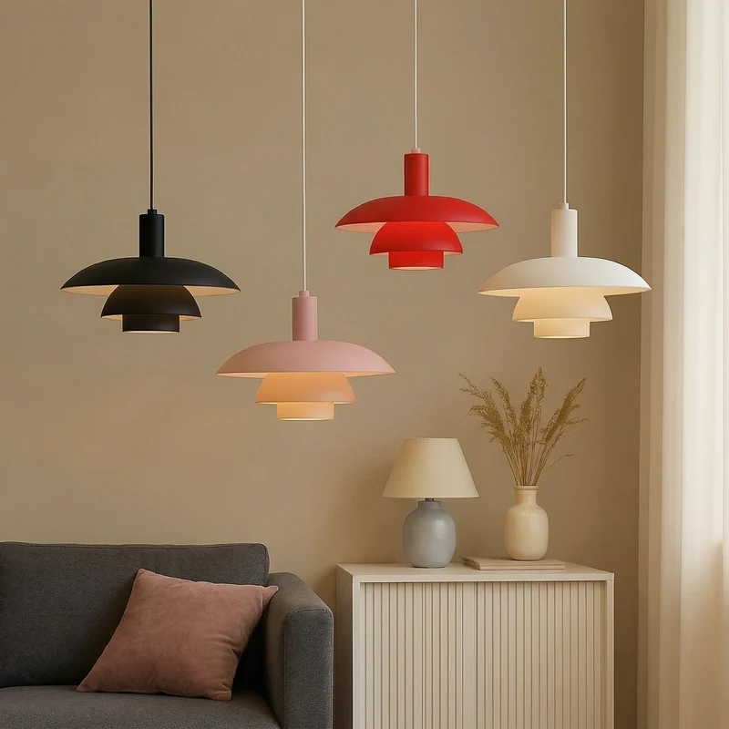 LumaNord Minimalist LED Pendant Light Fixture Euroselle