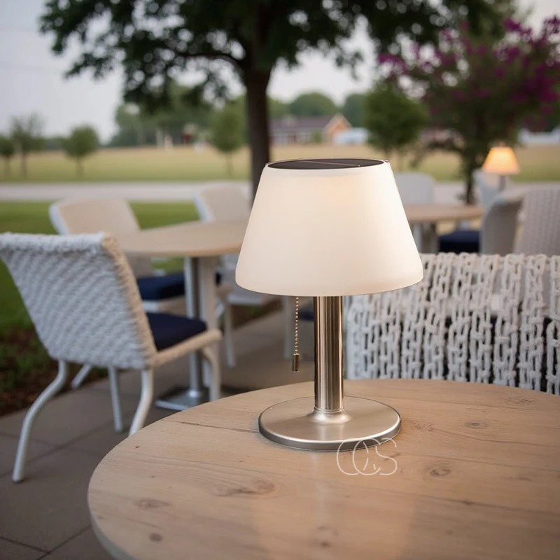 Euroselle Luxury Cordless Table Lamp With Touch Dimmable LED Lantern