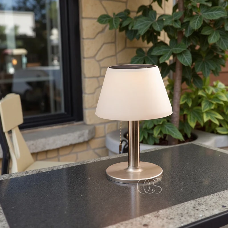 Euroselle Luxury Cordless Table Lamp With Touch Dimmable LED Lantern
