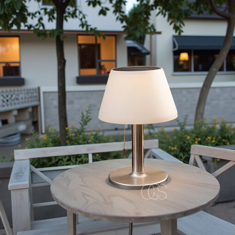 Euroselle Luxury Cordless Table Lamp With Touch Dimmable LED Lantern