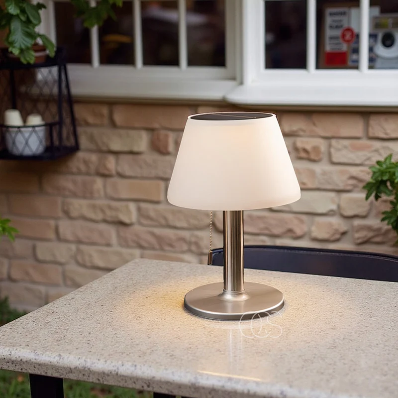 Euroselle Luxury Cordless Table Lamp With Touch Dimmable LED Lantern