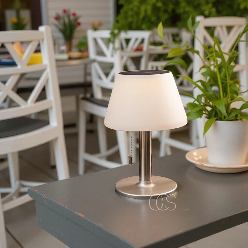 Euroselle Luxury Cordless Table Lamp With Touch Dimmable LED Lantern