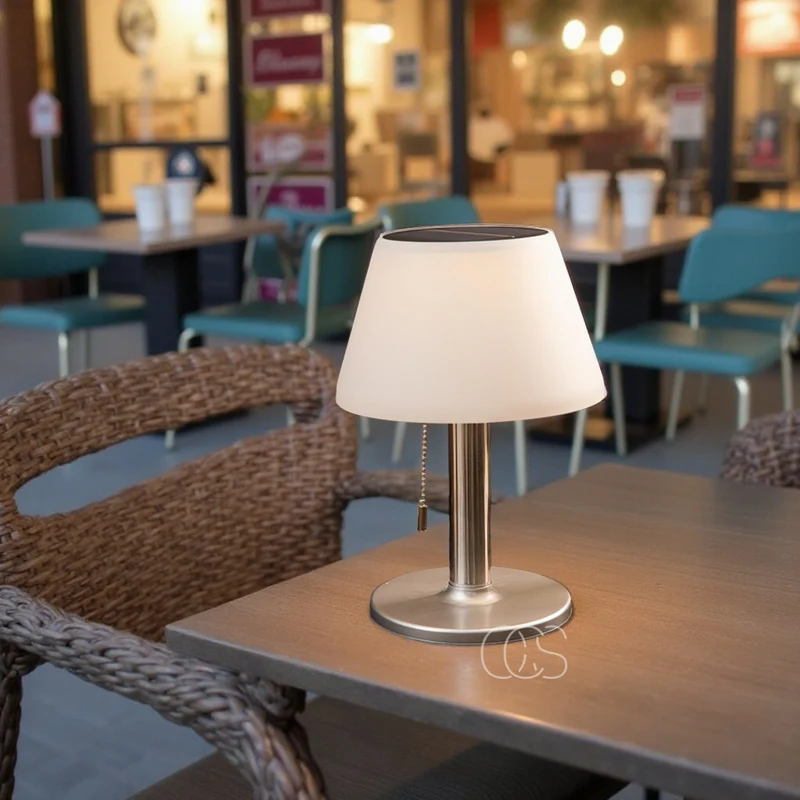 Euroselle Luxury Cordless Table Lamp With Touch Dimmable LED Lantern