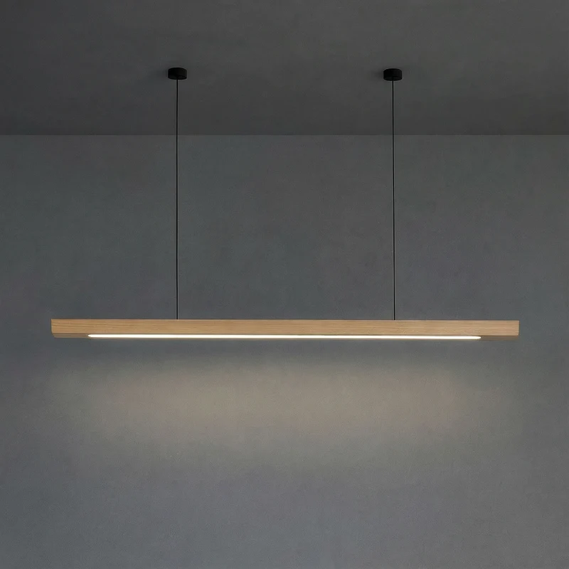 Nova Wood Kitchen Pendant Light With Elegant Wood Design Euroselle