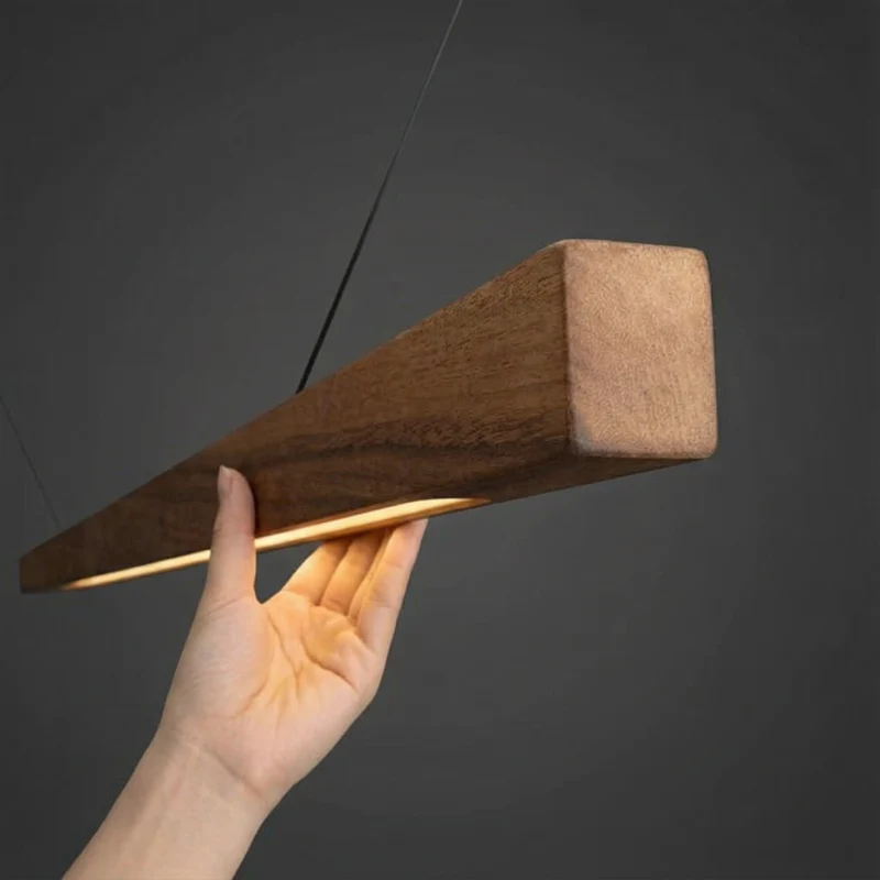 Nova Wood Kitchen Pendant Light With Elegant Wood Design Euroselle