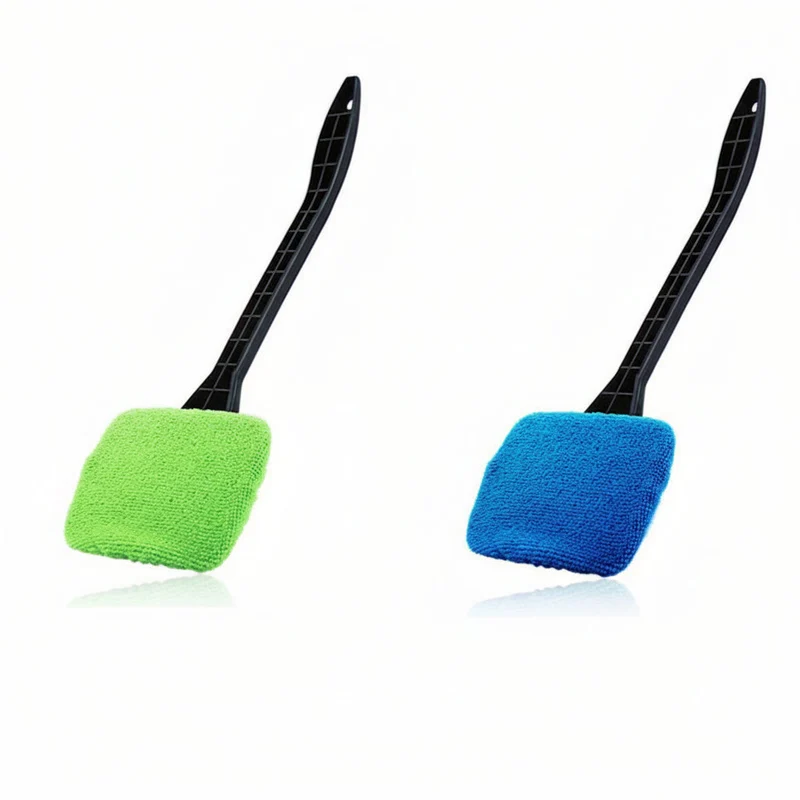 Long Handle Car Windshield Brush With Interior Glass Wiper Euroselle