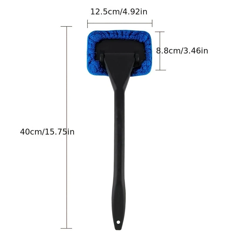 Long Handle Car Windshield Brush With Interior Glass Wiper Euroselle