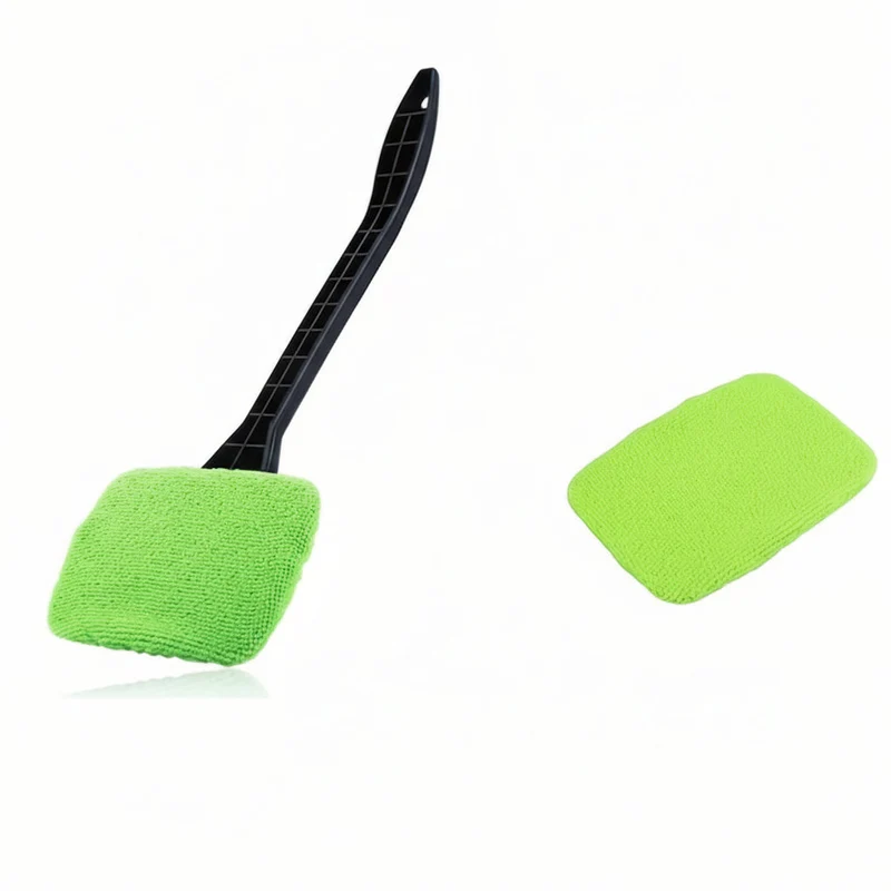 Long Handle Car Windshield Brush With Interior Glass Wiper Euroselle