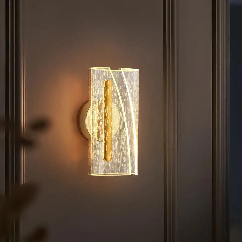 Euroselle Nordic Black Metal LED Wall Light For Indoor Ambient Lighting
