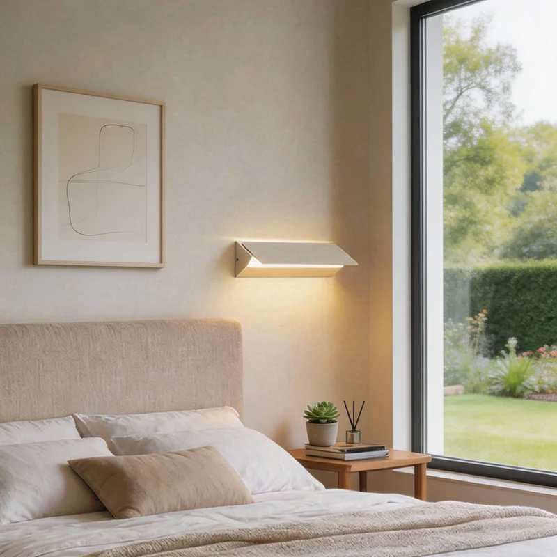 Euroselle Adjustable Beam LED Wall Light With COB Aluminum Indoor Wall Mount