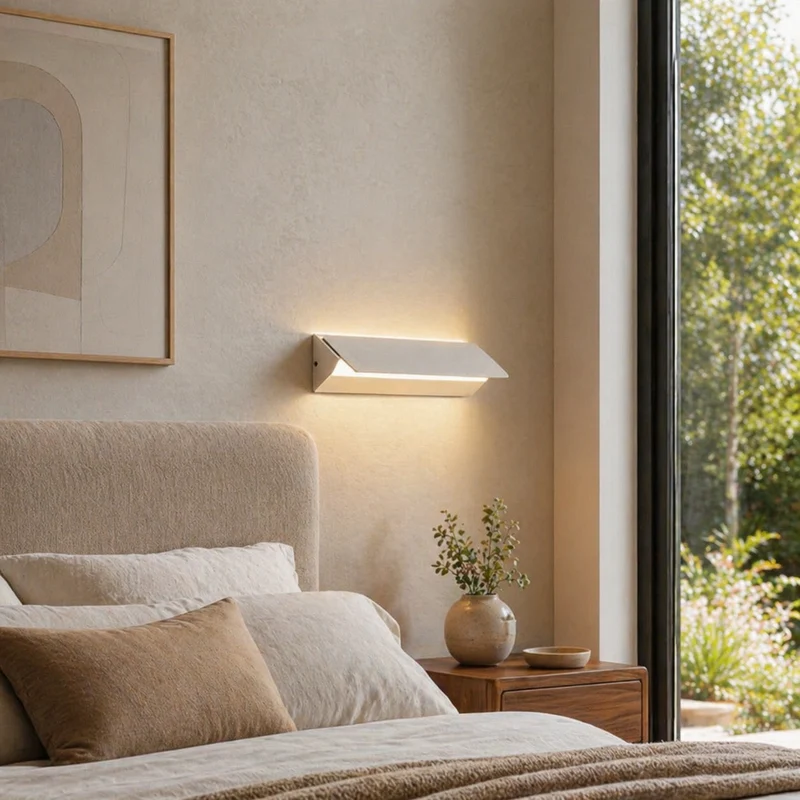 Euroselle Adjustable Beam LED Wall Light With COB Aluminum Indoor Wall Mount