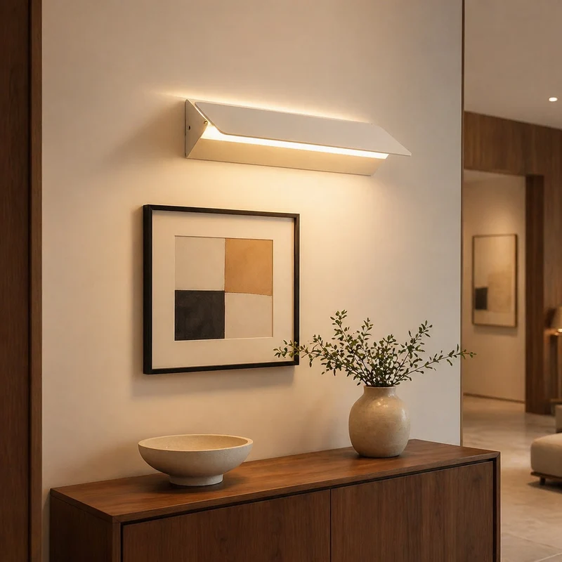 Euroselle Adjustable Beam LED Wall Light With COB Aluminum Indoor Wall Mount