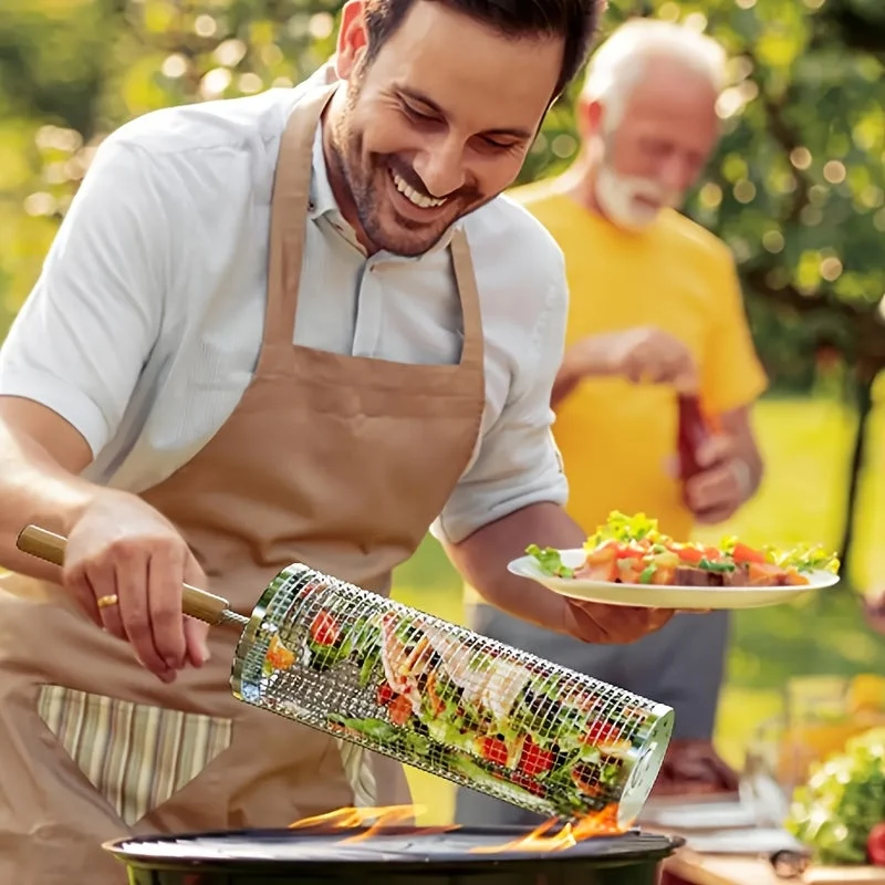 Euroselle Portable Heat-Resistant Grill Set For Open Flame Cooking