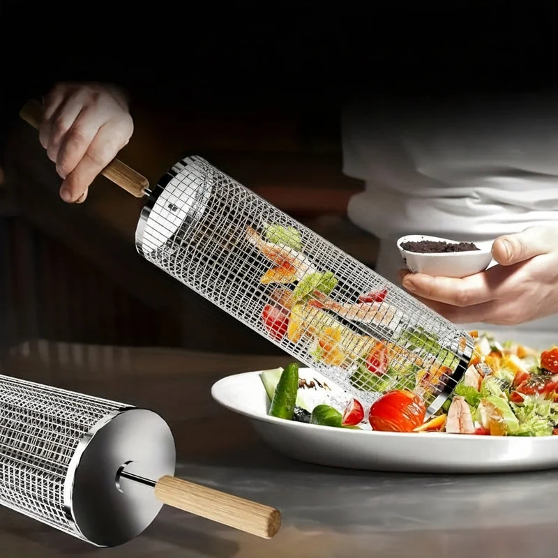 Euroselle Portable Heat-Resistant Grill Set For Open Flame Cooking