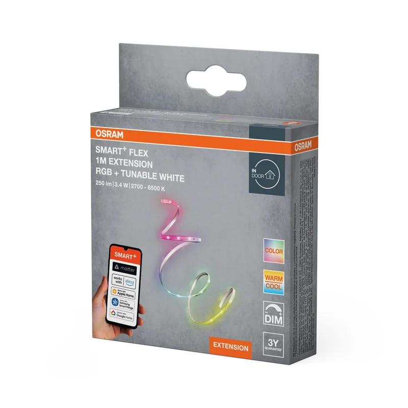 OSRAM Matter SMART+ FLEX LED Streifen 1M RGB Erweiterung