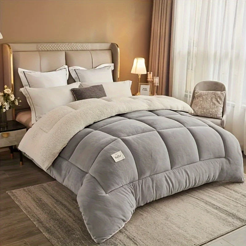 Euroselle Breathable Box Stitch Comforter Insert For All Season Comfort