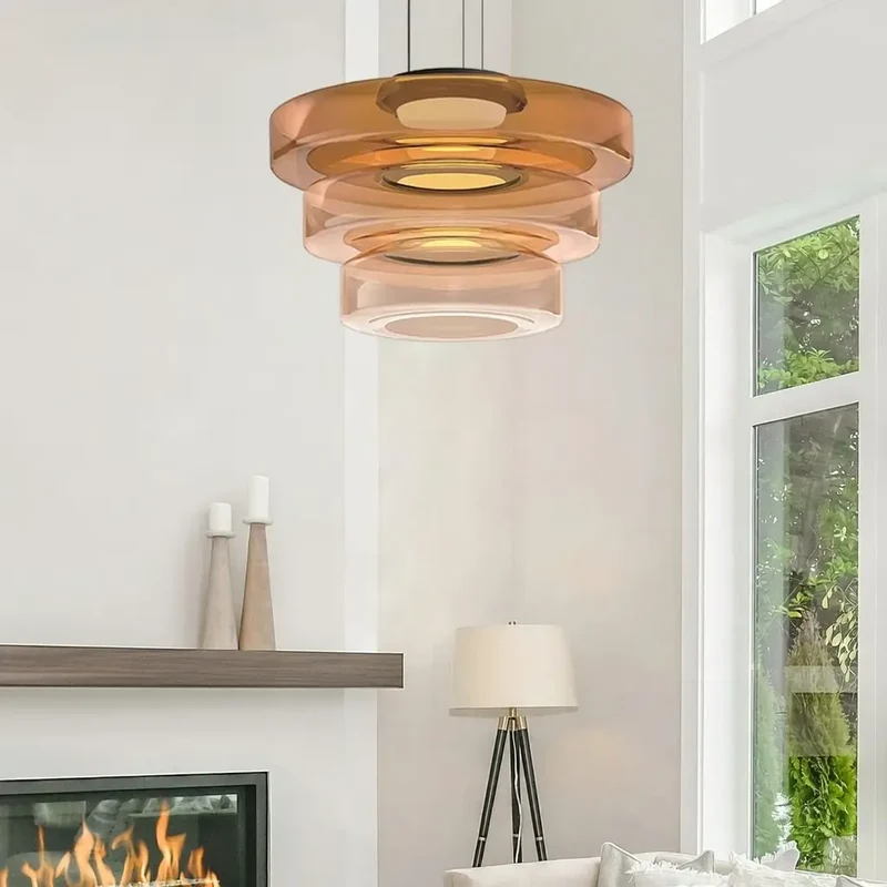 LumenX Contemporary Pendant Light In Designer Style By Euroselle