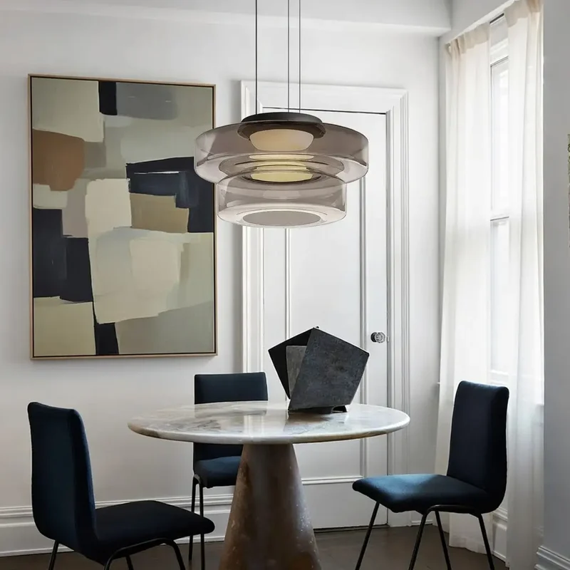 LumenX Contemporary Pendant Light In Designer Style By Euroselle