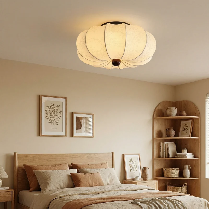 NovaLume Contemporary Flush Mount Ceiling Light for Living Rooms by Euroselle