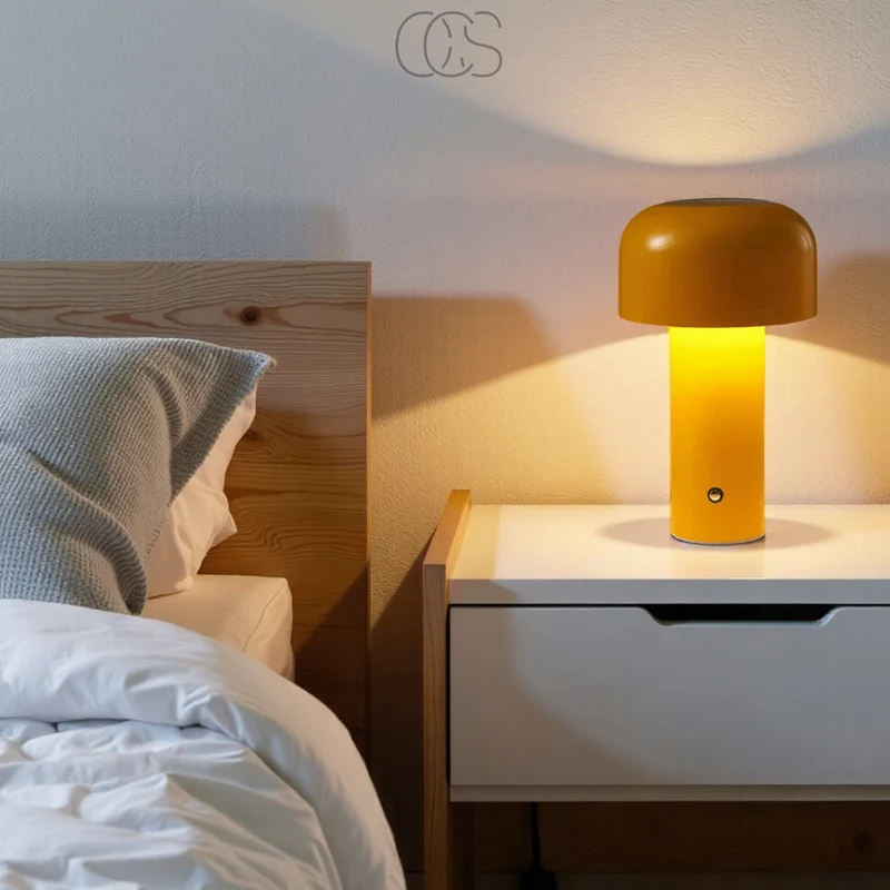 Euroselle Retro Wireless Dimmable Table Lamp For Anywhere You Choose