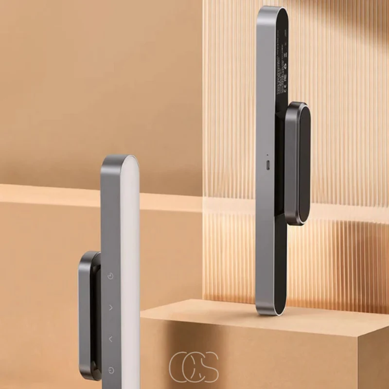 Cordless Magnetic LED Desk Lamp In Aluminum And ABS, Portable Light By Euroselle