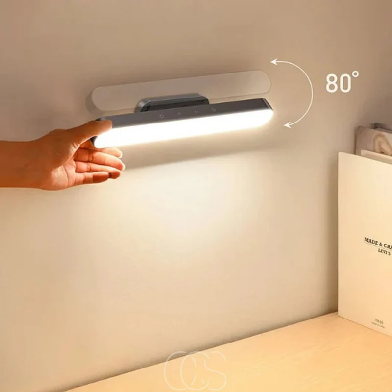 Cordless Magnetic LED Desk Lamp In Aluminum And ABS, Portable Light By Euroselle