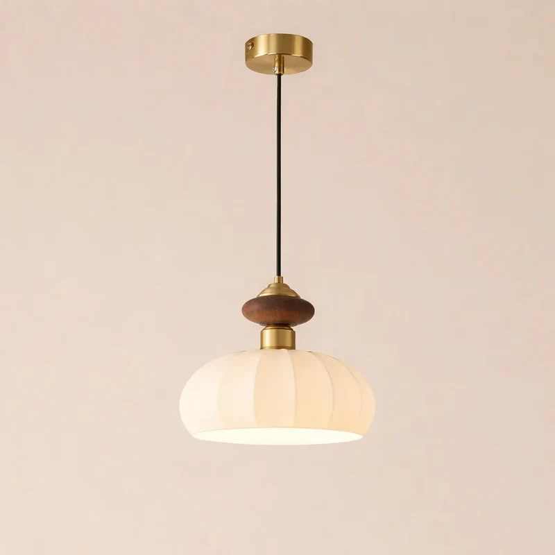 Emerald Grove Glass and Wood Pendant Collection For Modern Interiors Euroselle