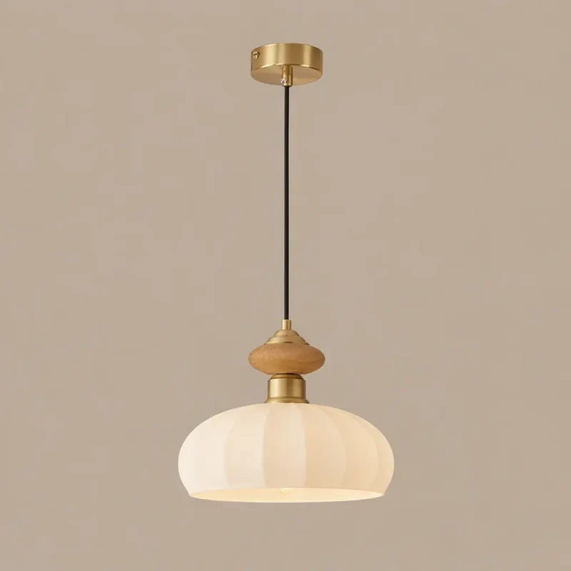 Emerald Grove Glass and Wood Pendant Collection For Modern Interiors Euroselle