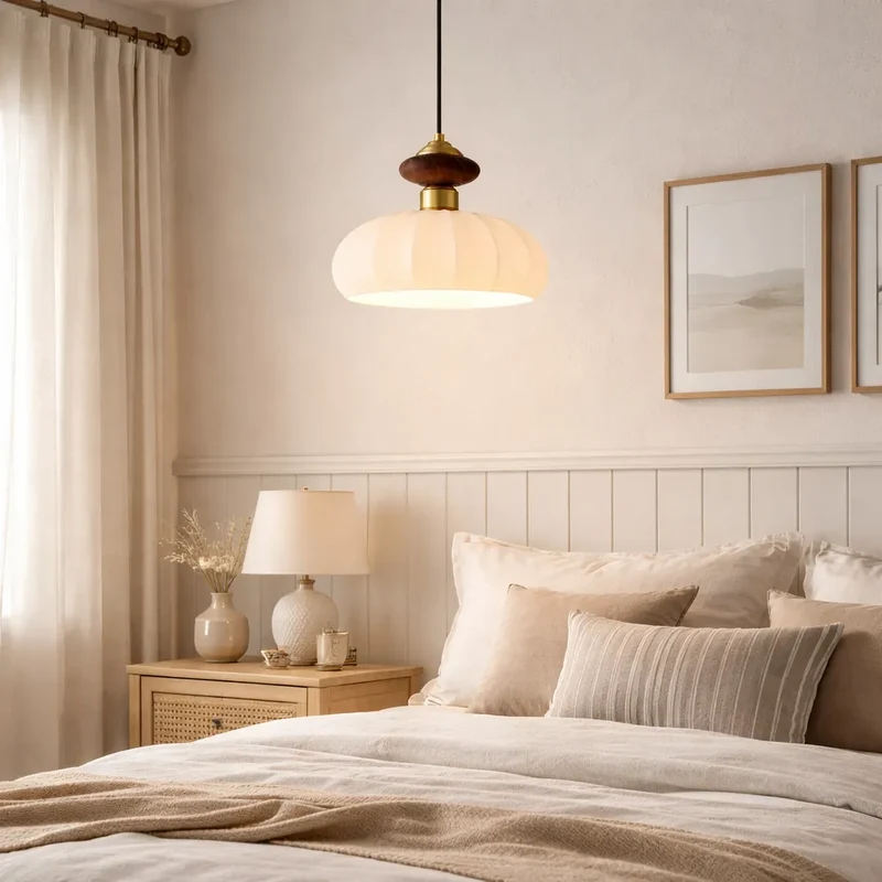 Emerald Grove Glass and Wood Pendant Collection For Modern Interiors Euroselle