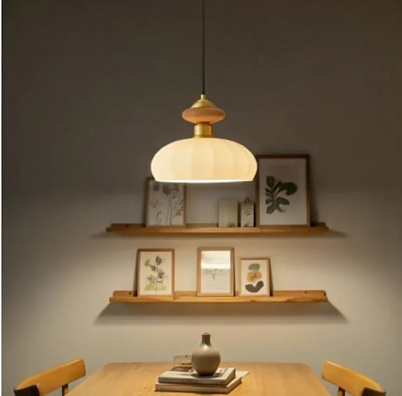 Emerald Grove Glass and Wood Pendant Collection For Modern Interiors Euroselle