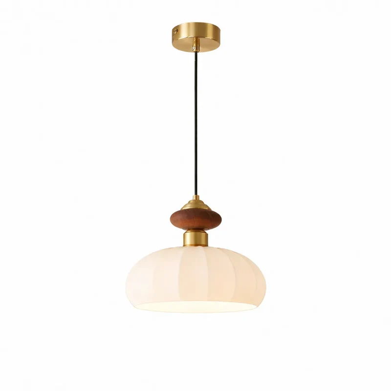 Emerald Grove Glass and Wood Pendant Collection For Modern Interiors Euroselle