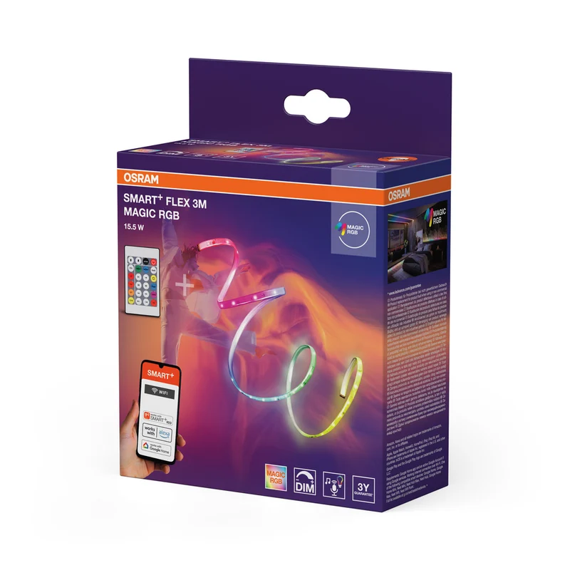 OSRAM SMART+ WIFI FLEX 3m LED-Streifen, weiß, 15W, 350lm