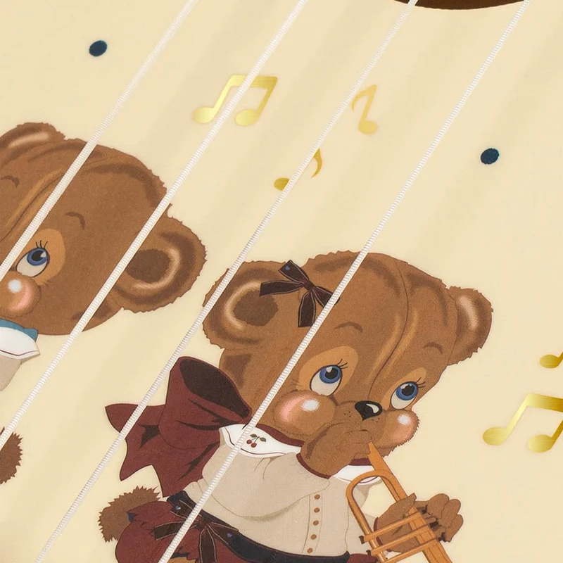 Ukulele mit Teddy Bear