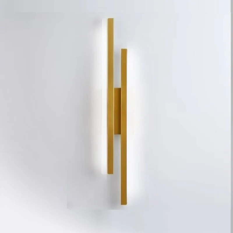 Euroselle Wall Light LED Slim 12W Metal And Acrylic Warm And Cool White Energy-Efficient Lighting