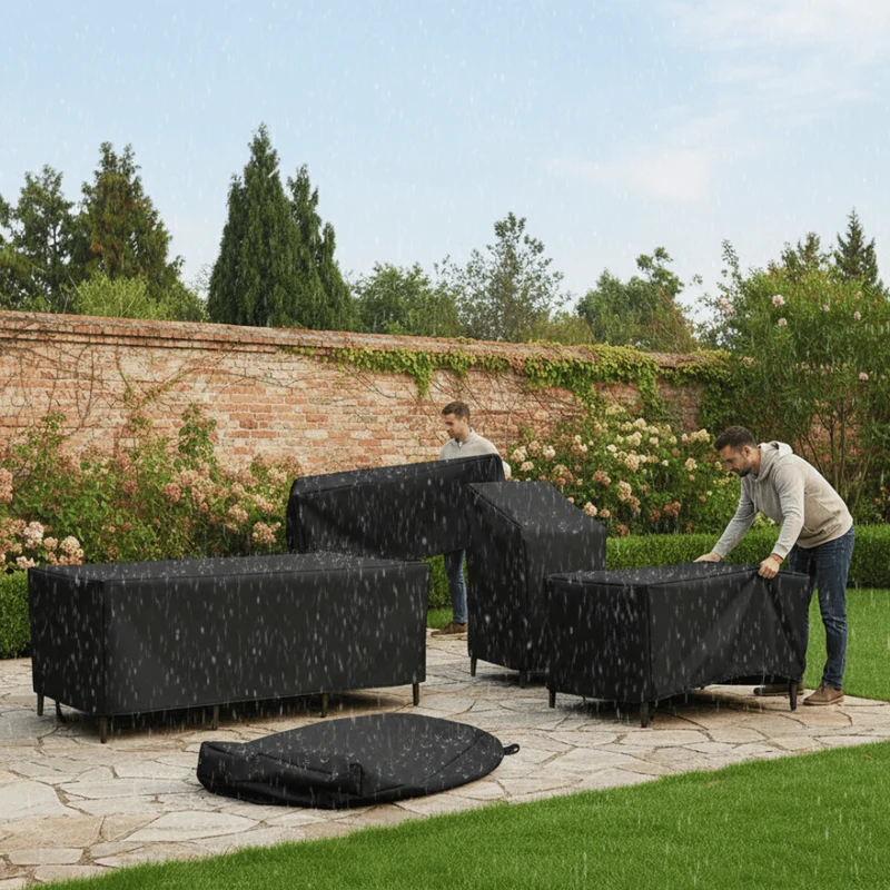 Euroselle Outdoor Furniture Cover With UV And Rain Protection For Backyard
