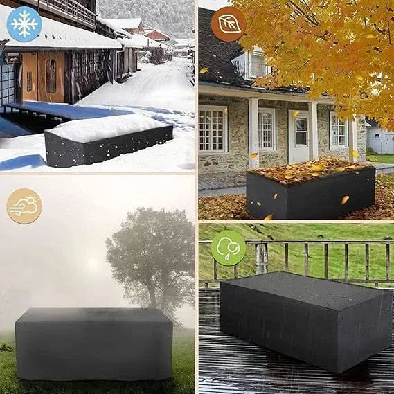 Euroselle Outdoor Furniture Cover With UV And Rain Protection For Backyard