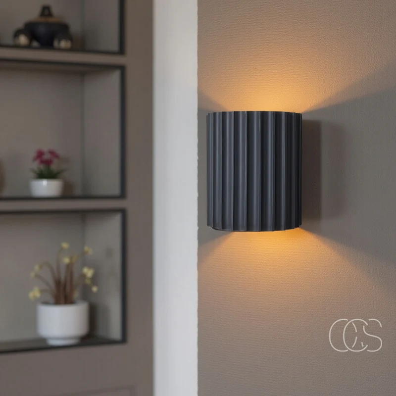 Euroselle Minimalist LED Wall Lamp With Down And Up Light For Home Decor