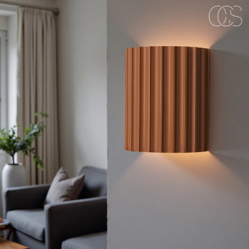 Euroselle Minimalist LED Wall Lamp With Down And Up Light For Home Decor