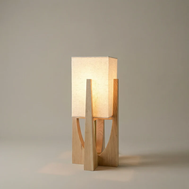 Calm Knot Handcrafted Shade Floor Lamp With Modern Living Room Aesthetic By Euroselle