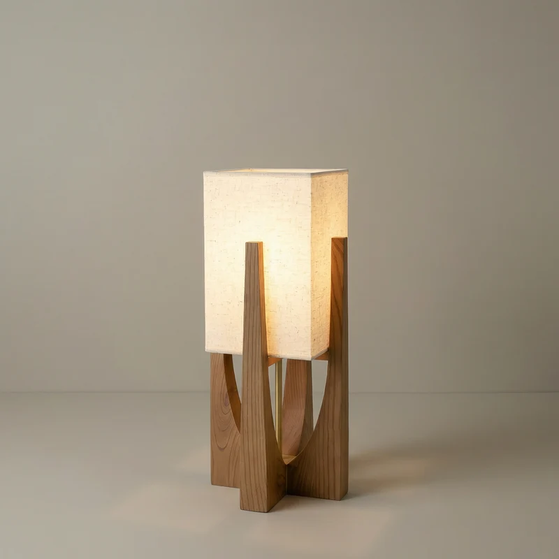 Calm Knot Handcrafted Shade Floor Lamp With Modern Living Room Aesthetic By Euroselle