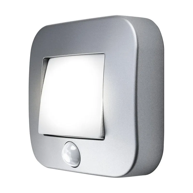 OSRAM NIGHTLUX® Hall Batterie LED Nachtlicht mit Sensor 0,3W / 4000K Kaltweiß, grau