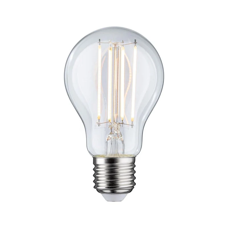 E27 9W Rundum LED Leuchtmittel 3er Bündel Filament 2700K Klar