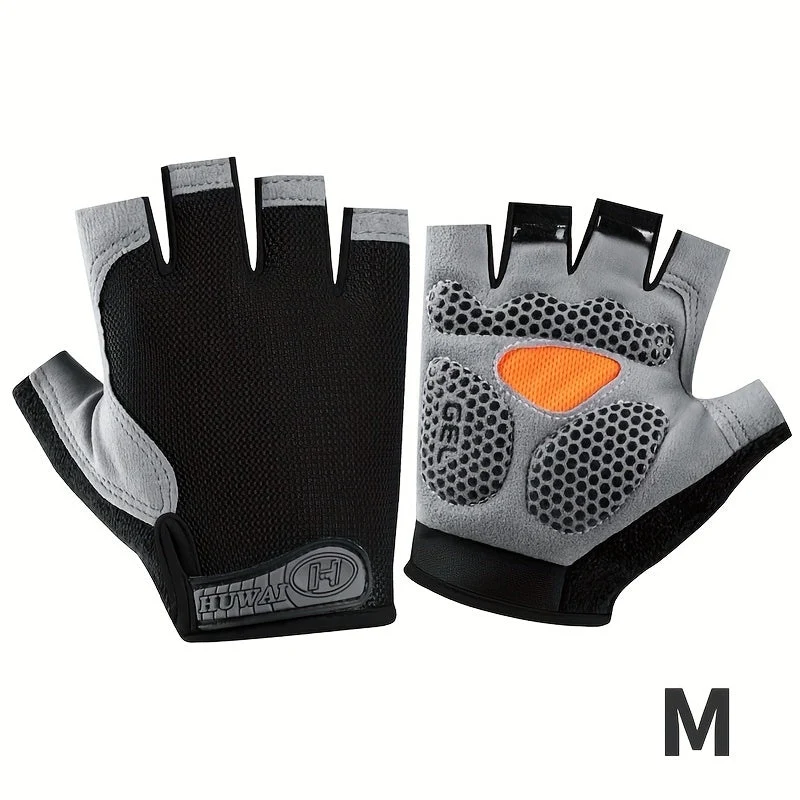 Euroselle Lightweight Outdoor Half Finger Gloves For Men And Women