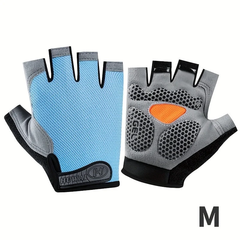 Euroselle Lightweight Outdoor Half Finger Gloves For Men And Women