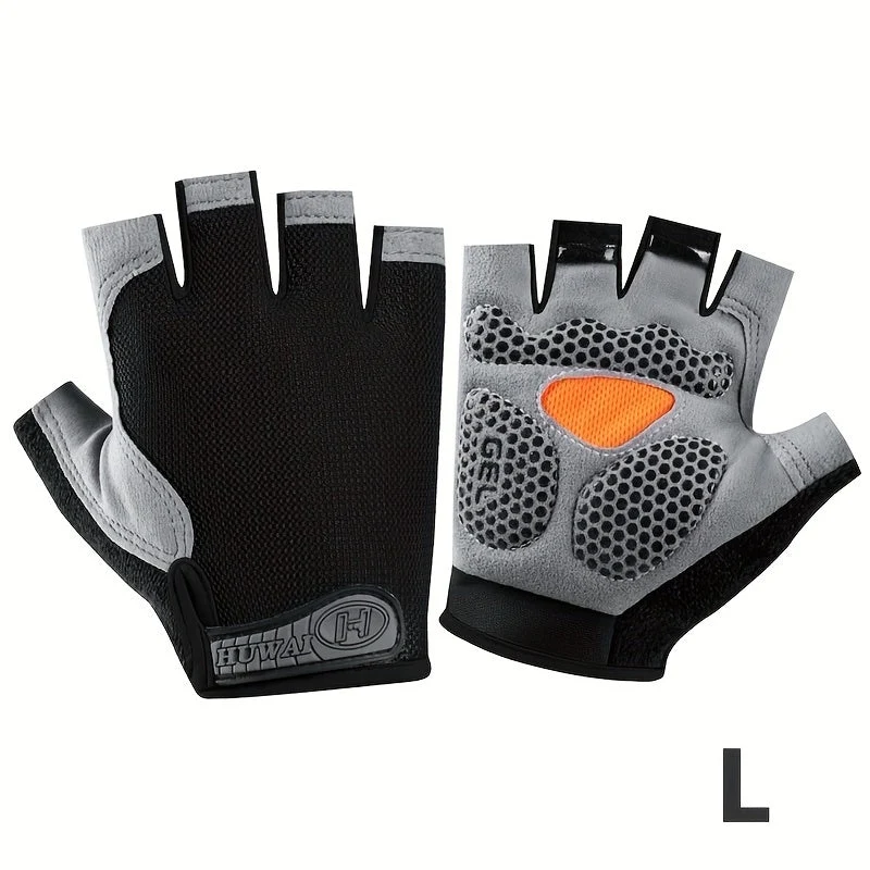 Euroselle Lightweight Outdoor Half Finger Gloves For Men And Women
