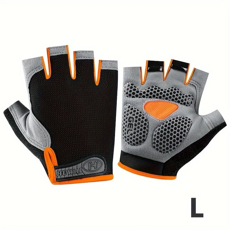 Euroselle Lightweight Outdoor Half Finger Gloves For Men And Women