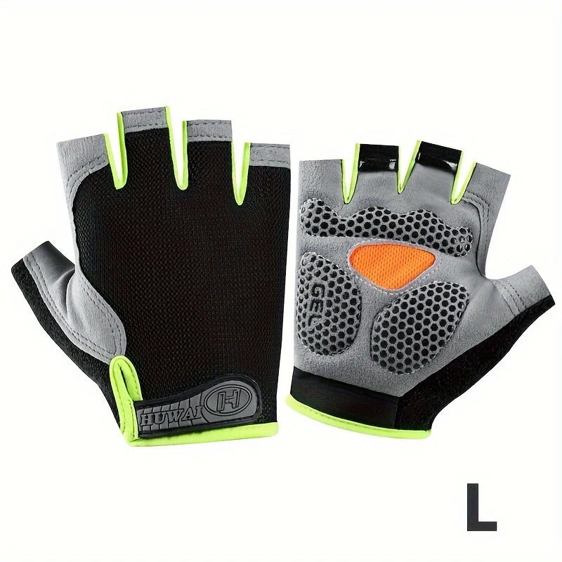Euroselle Lightweight Outdoor Half Finger Gloves For Men And Women